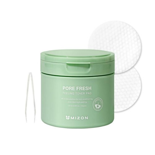 [MIZON PORE FRESH PEELING TONER PAD (x60) Koreanische Hautpflege – Sanfte Peeling
