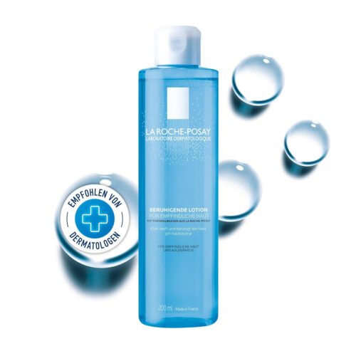 La Roche Posay Beruhigende Reinigungslotion, pH-hautneutrale, klärende Gesichtslotion, Toner
